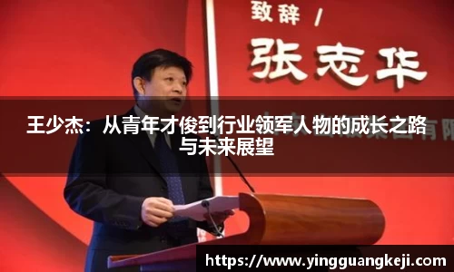 王少杰：从青年才俊到行业领军人物的成长之路与未来展望